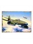 Ahşap Tablo Eski Jet Savaş Uçağı 1
