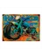 Mavi Motosiklet Modern Mdf Tablo 35 cm x 50 cm 1