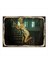 Merdivenlerden Kayan Pin Up Kızı Tasarım Mdf Tablo 35 cm x 50 cm 1