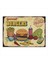 hamburger Menüsü Mdf Tablo 35 cm x 50 cm 1