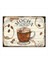 Moka Kahve Desenli Ahşap Tablo 35 cm x 50 cm 1