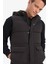 Su Geçirmez Regular Fit Kapüşonlu Fermuarlı İç Cepli Şişme Yelek W5509AZ25AU 1