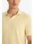 Regular Fit Polo Yaka Bubble Kısa Kollu Tişört F6265AX25SM 5