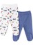 Yenidoğan Erkek Bebek 2li Patikli Alt 1