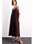 Modal İnce Askılı Maxi Elbise G1334AX25SM 4