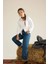 Kız Çocuk Baggy Fit Geniş Paça Jean Pantolon F7166A825AU 2