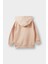 Kız Bebek Kapüşonlu İçi Yumuşak Tüylü Fermuarlı Sweatshirt E8350A525AU 3