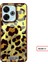 Redmi 13 Uyumlu Lüks Leopar Desenli Silikon Telefon Kılıf 1