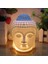 Siyah Stil Seramik Buddha Başı Aromaterapi Koku Lambası Esansiyel Difüzörü Hint Tibet Kokulu Tütsü Tepsi Işıklık Tutucular (Yurt Dışından) 3