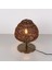 Mylamp Afrika 25X30 Cm. Rattan Masa Lambası (Eskitme Ayaklı) 2