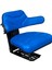 Mavi - PPM 110 - Sabit Kolçaklı İleri-Geri Kızak Ayarsız Patpat Sürücü Koltuğu 2
