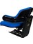 Mavi - PPM 110 - Sabit Kolçaklı İleri-Geri Kızak Ayarsız Patpat Sürücü Koltuğu 4