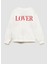 Kız Çocuk Baskılı 3 Iplik Kumaş Pamuklu Sweatshirt 1