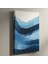 Soyut Mavi Dalga Tablosu 1