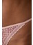 Antik Gül Kurusu Dantelli V Kesim Düşük Bel String Külot 2