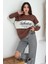 “authenticity” Baskılı Renk Bloklu Sweatshirt – Sokak Ruhunu Yansıt 1