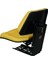 Sarı PPM 210 Düz Arkalıklı İleri-Geri Kızak Ayarsız Patpat Sürücü Koltuğu 2