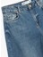 Pamuklu Loose Fit Düz Kalıp Jean Pantolon - Loose Straight Fit Jean 3