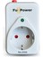 Fullpower Tekli Akım Korumalı Priz Beyaz 1