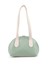 Mint Yeşil/krem SHK232 Suni Deri Tek Bölmeli Charm Mini Çanta Aksesuarlı El, Kol ve Omuz Çantası 3