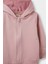 Kız Bebek Kapüşonlu İçi Yumuşak Tüylü Fermuarlı Sweatshirt E8350A525AU 2