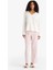 Pijama Takımı Regular Fit Uzun Kollu Velur Üst Çizgili Uzun Alt-Fall in Love A6205AX25AU 1