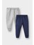 Erkek Bebek 2'li Beli Lastikli Jogger Eşofman Altı E8419A525AU 1