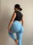 Kalçası Büzgülü Ekstra Push Up Etkili Seamless Toparlayıcı Tayt 4