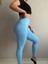 Kalçası Büzgülü Ekstra Push Up Etkili Seamless Toparlayıcı Tayt 5