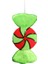 Yılbaşı Süsü Bonbon Şeker Kırmızı Yeşil 35 cm 1
