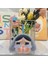 Crybaby Peluş Keychain Kawaii Karikatür Çantası Kolye Masaüstü Süsleme Araç Anahtarlık Si Erkekler ve Womenolor: F (Yurt Dışından) 1