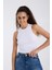 Ribanalı Fit Crop Atlet DNV-000135 8