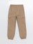 Lcw Kids Bej Beli Lastikli Erkek Çocuk Jogger Pantolon 3