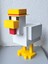 Minecraft Tavuk Figürü -15CM 2