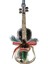 Yılbaşı Süsü Kozalaklı Keman 25 cm 1