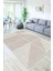 Dijital Kaymaz Yıkanabilir Modern Çizgili Vizon Salon Halısı Mutfak Halısı Halı Yolluk DC-7351 1