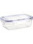 ASD064 900 ml Dikdörtgen Sızdırmaz Şeffaf Saklama Kabı 1