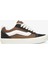 Knu Skool Renk Bloklu Erkek Kahverengi Sneaker.- 1