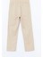 Lcw Kids Bej Beli Lastikli Keten Karışımlı Erkek Çocuk Pantolon 3