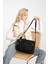 Kadın Omuz Çantası Klinkıl Kumaş Kullanışlı Iç Hacim 5