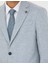 Erkek Açık Mavi Yün Karışımlı Slim Fit Ceket 50273166-VR003 7
