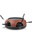 3’ü 1 Arada Pizza Makinesi – Grill & Raclette, 6 Kişilik, 25 cm 2