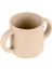 Silikon Kulplu Bardak Latte Bej 1