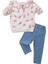 Fiyonklu Yakalı Kız Bebek Takım 1