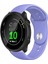 Garmin Forerunner 158 ile Uyumlu Kordon Yumuşak Dokulu Esnek Jel Silikon Kayış 1