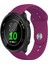 Garmin Forerunner 158 ile Uyumlu Kordon Yumuşak Dokulu Esnek Jel Silikon Kayış 1