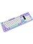 Luma LCD Logo Ekran - Rainbow Bölgesel Işıklandırma - Ultra Tepkime & Konfor 100 Tuş Kablolu Membran Gaming & Ofis Klavyesi 4