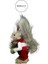Yılbaşı Elbiseli Biblo Sincap Kırmızı 30 cm 2