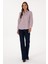 Kadın Plum Gömlek Desenli 50316492-VR177 4