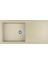 STONE 60 L-TG TOPASBEIGE Ankastre Granit Eviye Bej 100 cm 115330011 1